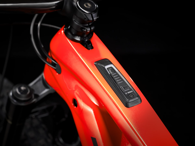 Trek Rail 9.9 CX Race Full Suspension Electric Mountain Bike 2024 in Lava Red-9